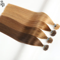 Double Drawn Nail U Tip 100% Virgin Peruvian 613 Human Hair Extensions Seamless Skin Raw Straight Remy Hair Extension